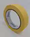 Cinta Enmascarar Amarilla Decorativa 24mm 40mts