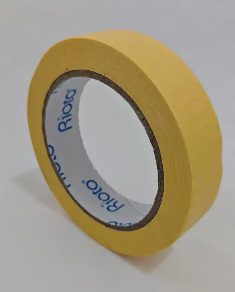 Cinta Enmascarar Amarilla Decorativa 24mm 40mts