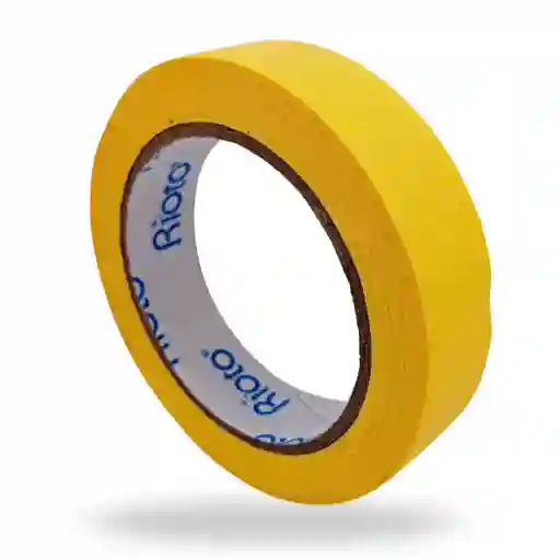 Cinta Enmascarar Amarilla Decorativa 24mm 40mts