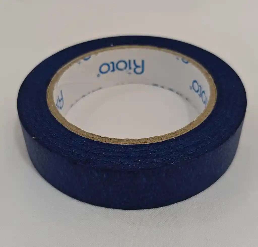 Cinta Enmascarar Azul Decorativa 24mm 40mt