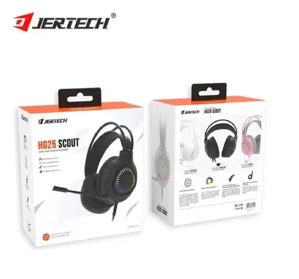 Audifonos Diadema Microfono Computador Gaming Rgb Hg-01