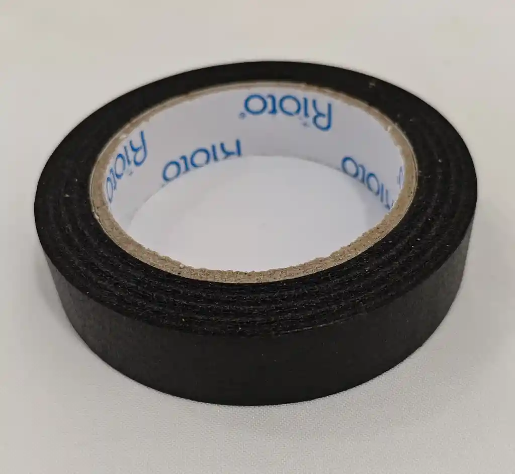 Cinta Enmascarar Negro Decorativa 24mm 40mt