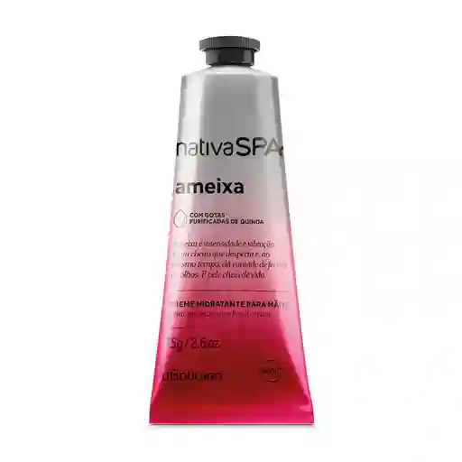 Crema De Manos Hidratante Para Manos Ameixa 75g Nativa Spa