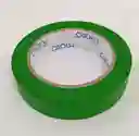 Cinta Enmascarar Verde Decorativa 24mm 40mt