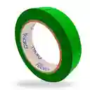 Cinta Enmascarar Verde Decorativa 24mm 40mt