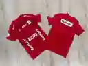 Camiseta America De Cali 2025 Roja Local Para Hombre (talla Xxxl) Tallaje Grande
