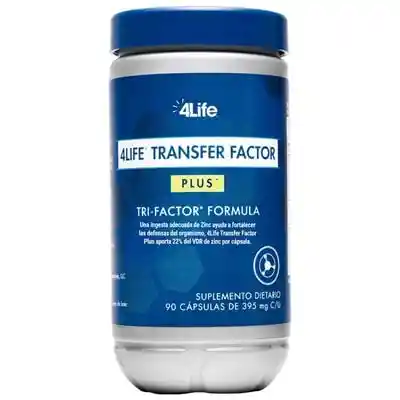 4life Transfer Factor Plus Con Zinc - Suplemento Inmunológico