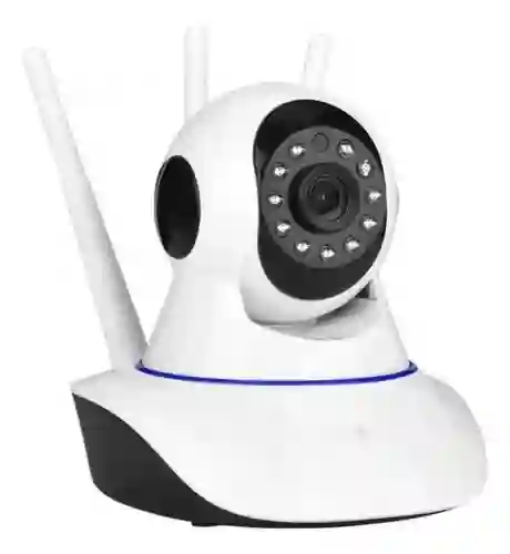 Cámara De Seguridad Wifi 3 Antenas Visión Nocturna