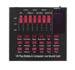 Tarjeta De Sonido V8 Plus