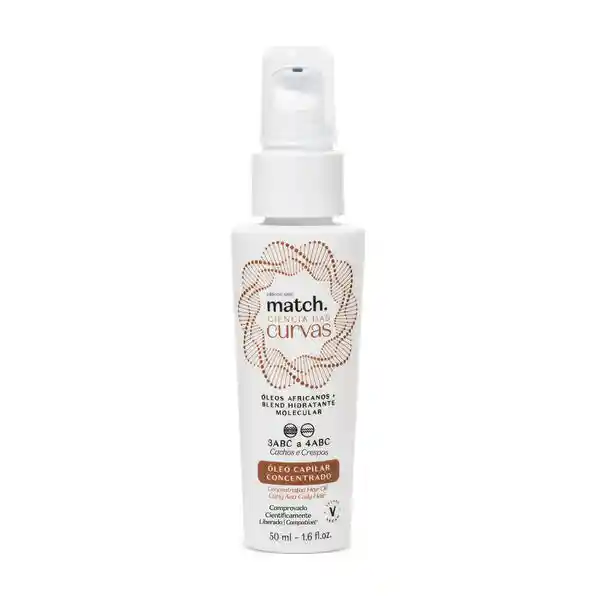 Óleo Capilar Multibeneficios Ciencia Curvas 50ml Match
