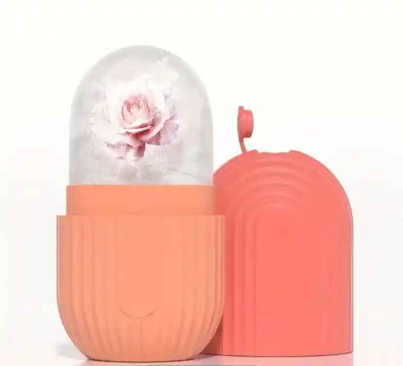 Rodillo Molde Masajeador Facial Silicona