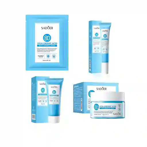Kit Facial Ácido Hialuronico Sadoer 4 Productos