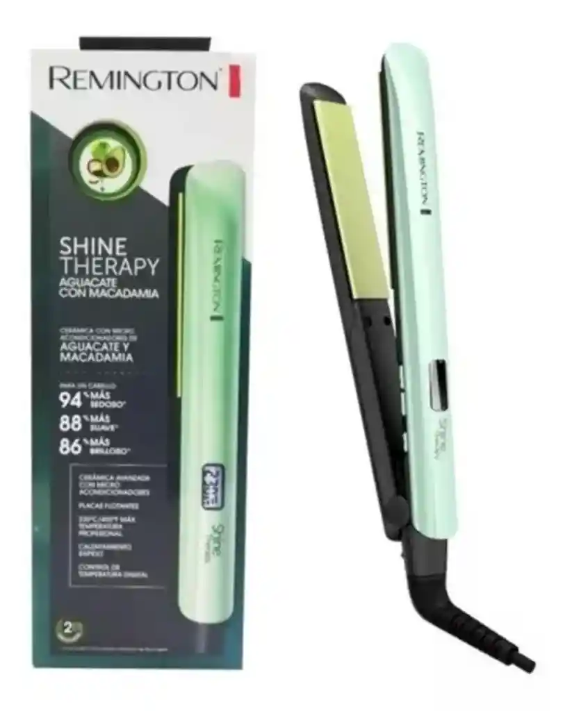 Plancha Remington S9960 Macadamia Y Aguacate Original