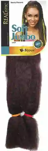 Extension De Cabello Sintetico, 100% Kanekalon, Realistic - Color 6
