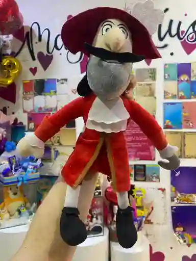 Peluche Capitán Garfio
