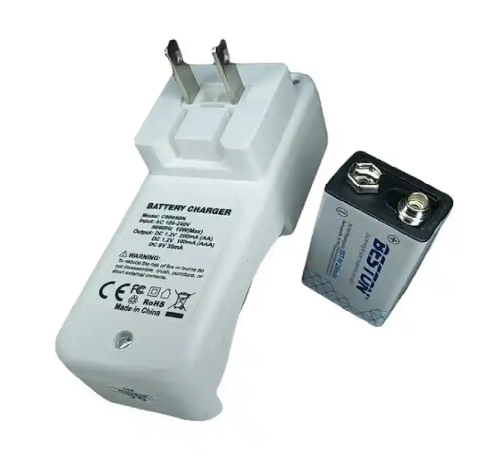 Cargador De Pilas Beston C8005bn 9v