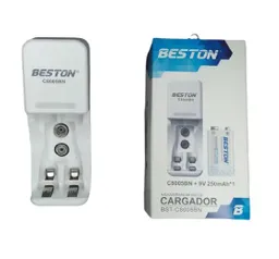 Cargador De Pilas Beston C8005bn 9v