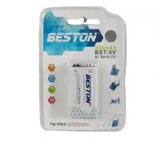 Bateria Beston 9v Recargable