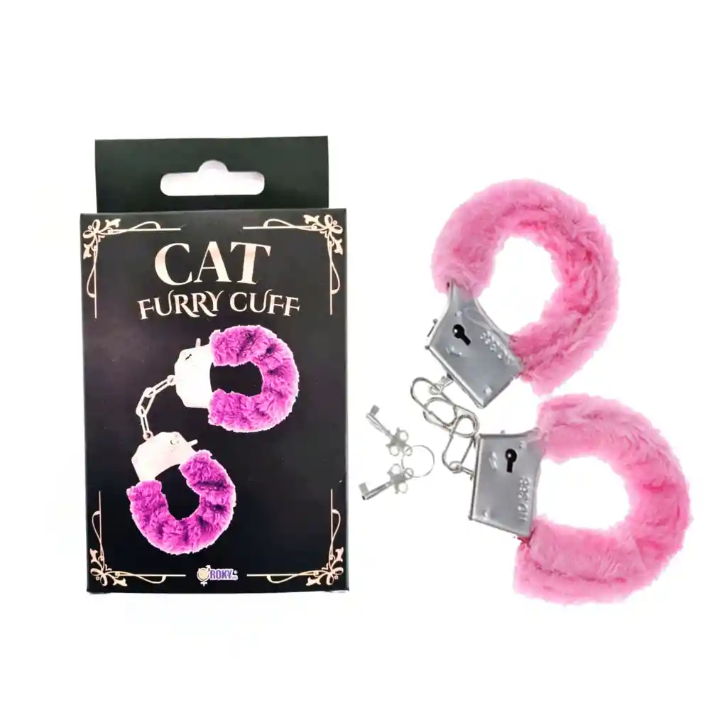 Esposas Pink Bondage Eróticas De Peluche Sado Masoquismo Juegos De Sumisión Bdsm Parejas