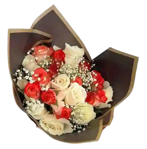 Flores Bouquet 24 Rosas