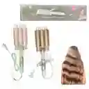 Rizadora Profesional Ondas De Sirena 25 Mm Triple Barril