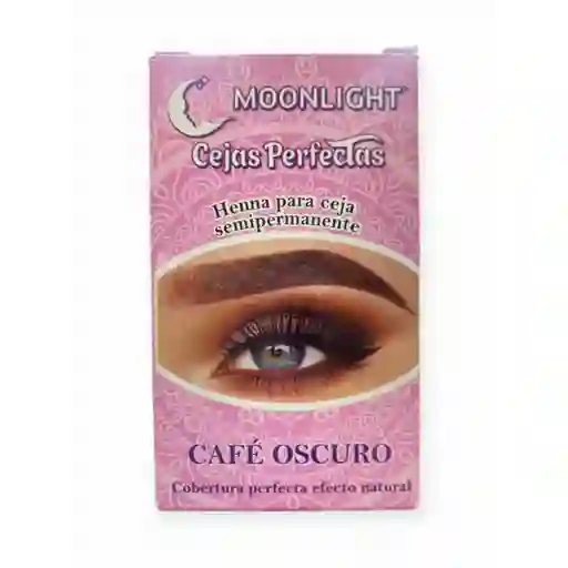 Henna Para Cejas Semipermanente Cafe Oscuro X 2gr