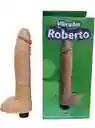 Vibrador 23cm Roberto Dildo Delicioso Consolador Realista Silicona Suave Estimulador Potente Masturbador