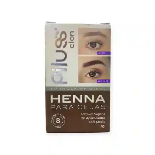 Henna Para Cejas Café Claro X 3g