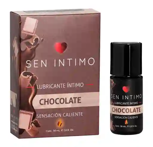Lubricante Íntimo Chocolate Sen Íntimo 30ml Sensación Caliente