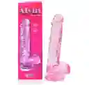 Dildo Consolador 15cm Pink Alvin Realista Masturbador Rosa Con Ventosa Suave Vaginal Anal Lgbtiq Más Placer