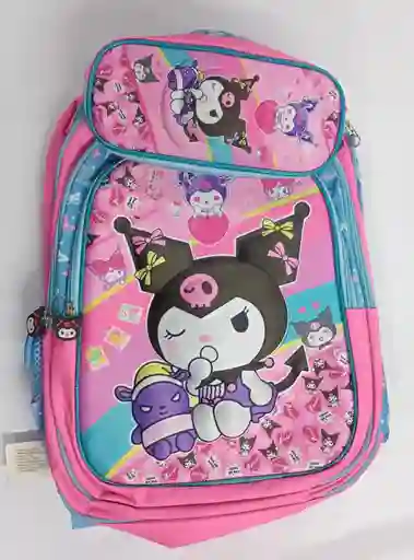 Maleta Estudiantil Con Cartuchera Para Niña 38x32