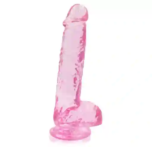 Dildo Consolador Alvin 15cm Pink Realista Masturbador Rosa Con Ventosa Suave Vaginal Anal Lgbtiq Más Placer