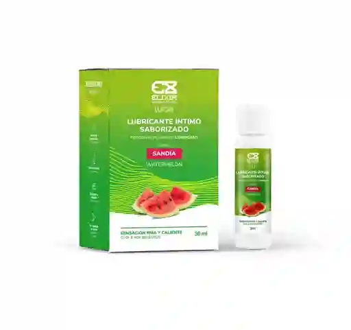 Lubricante Íntimo Sandia Elixir 30ml Sensación Fría Caliente Estimulación Anal Vagial Sabor Delicioso