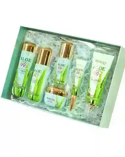 Kit De Lujo Aloe Vera 99% - 6 Productos Bioaqua