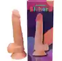 Dildo Consolador 20cm Realista Masturbador Richard Con Ventosa Silicona Suave Lgbtiq Ano Vagina Más Placer