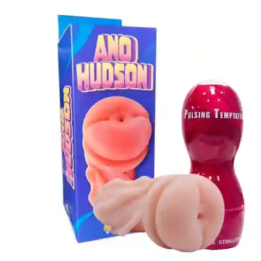 Masturbador Ano Hudson Masculino Realista Texturizado De Silicona Suave Para Penetración Eyaculación Juguete Erótico Discreto