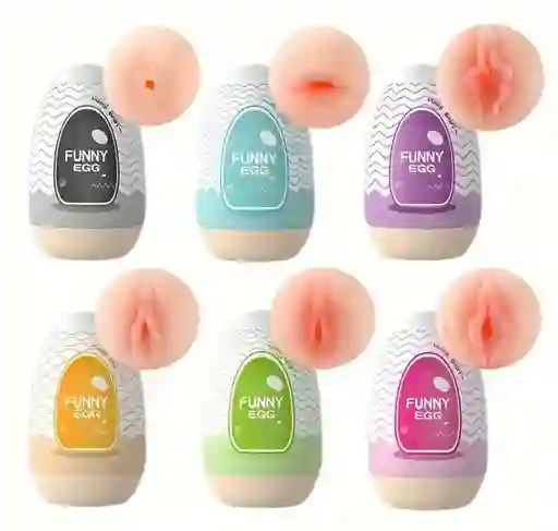 Huevo Pene Funny Egg Suave Delicioso Masturba Eyaculación Mini Huevo De Masturbación Y Masajeador Masculino