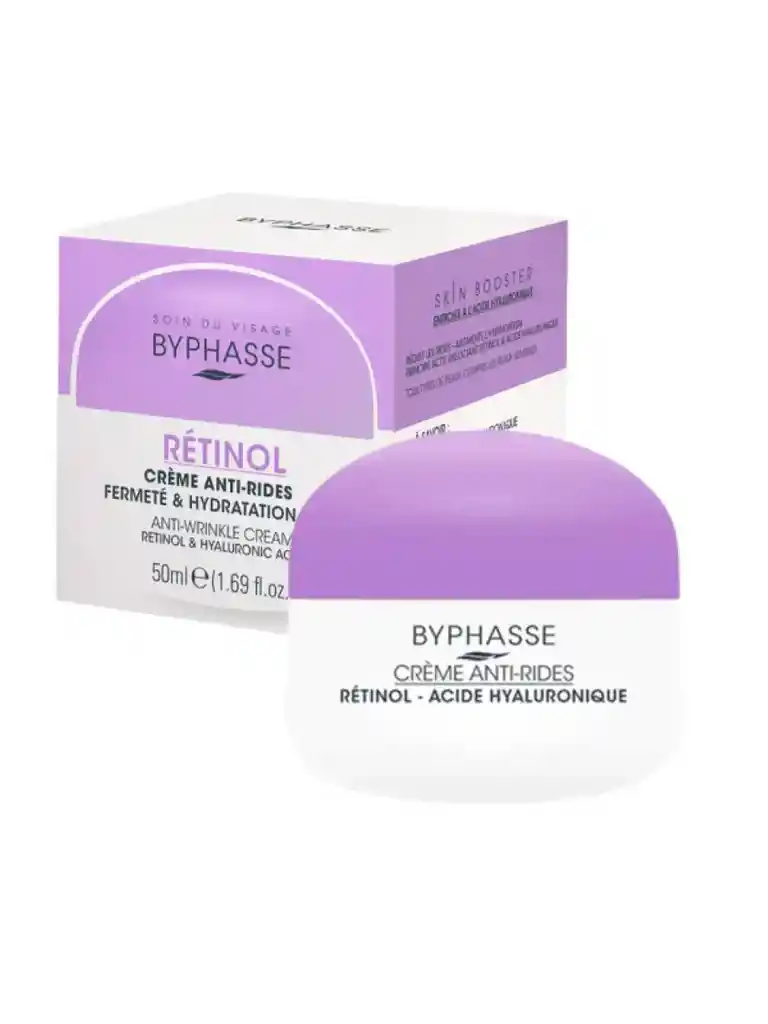 Crema Antiarrugas Byphasse Retinol X 50ml - Juventud En Crema
