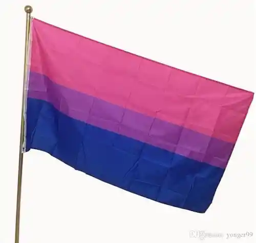 Bandera Orgullo Bisexual Pride Lgbt Arcoiris Grande 1.5m X 3m