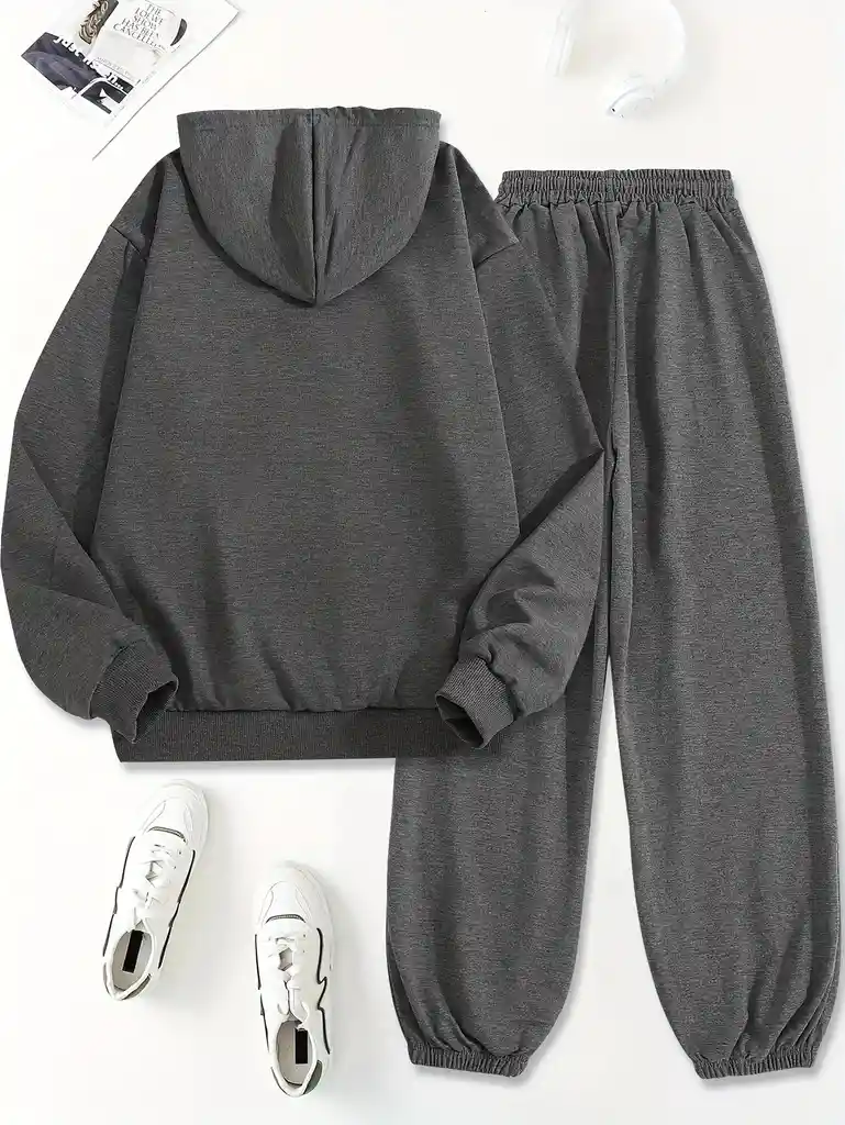 Sudadera Con Capucha Y Pantalones ,talla Unica