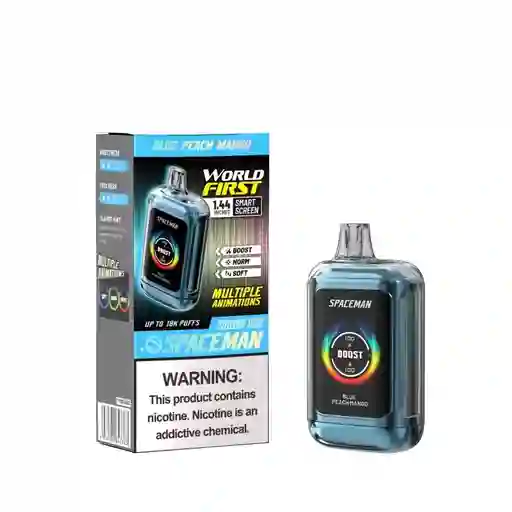 Space Man Blue Peach Mango