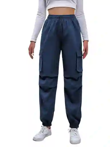 Jogger Cargo Con Bolsillo Lateral Talla Unica