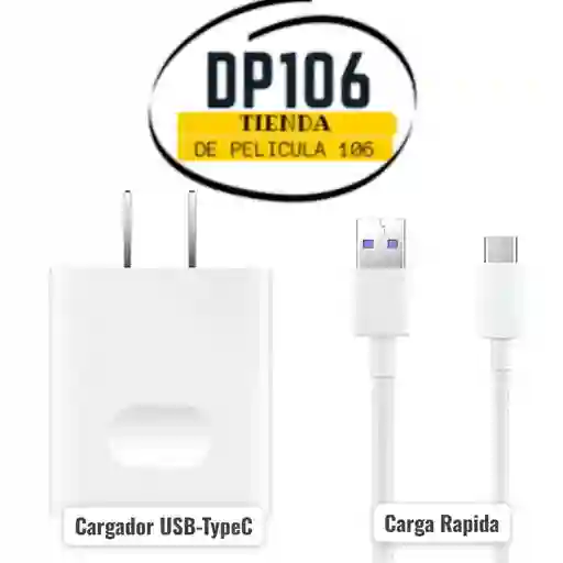 Cargador Tipo C Carga Rapida Type-c