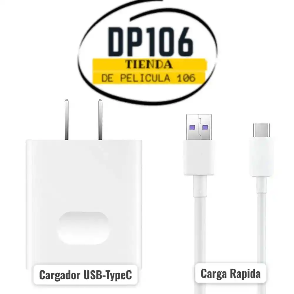 Cargador Tipo C Carga Rapida Type-c