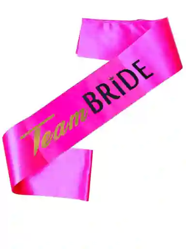 Banda Despedida Soltera Team Bride Amigas Novia X1