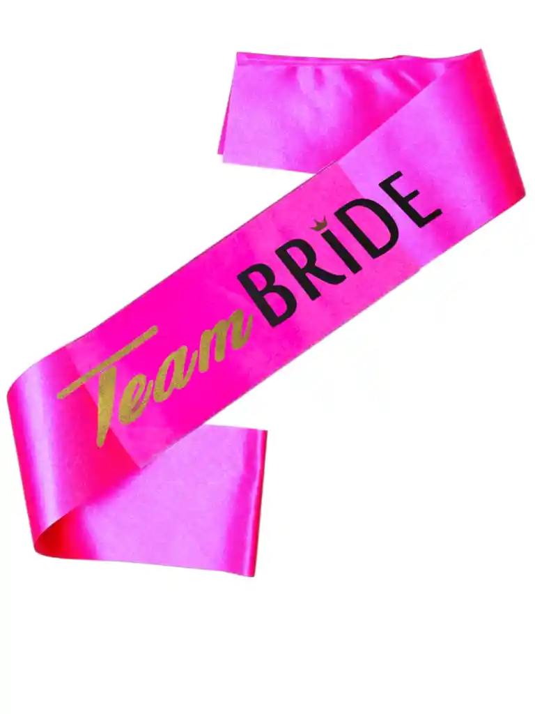 Banda Despedida Soltera Team Bride Amigas Novia X1