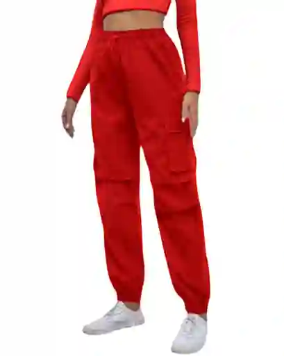 Jogger Cargo Con Bolsillo Lateral Talla Unica