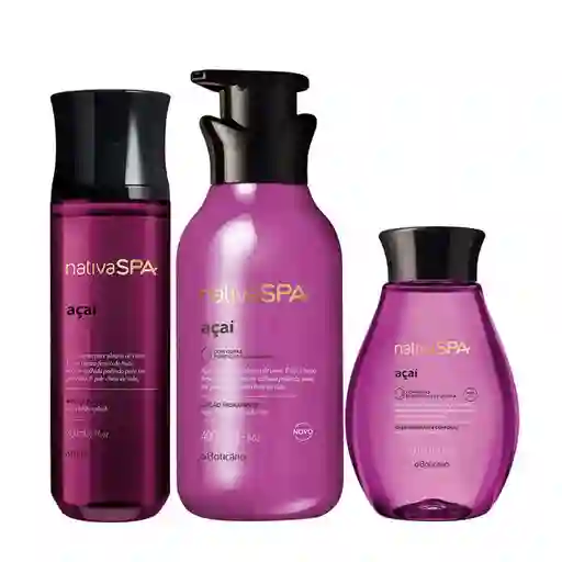 Combo De Cuidado Corporal Acai Kit 3 Unidades Locion Corporal + Body Splash + Aceites Corporal