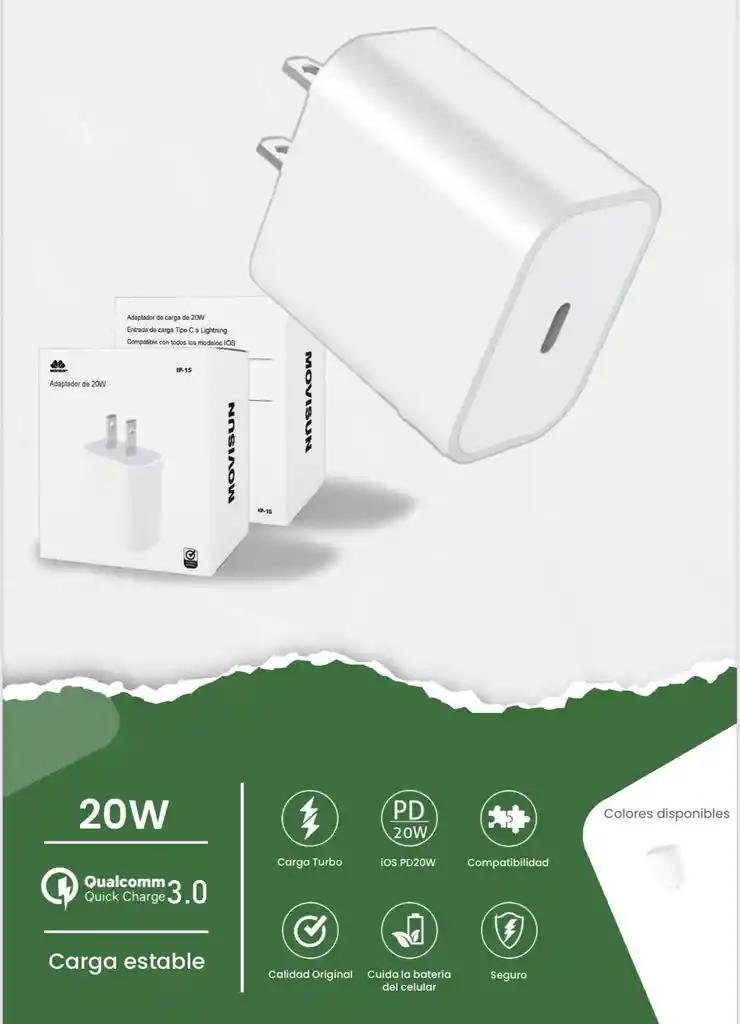 Adaptador De Carga 20w
