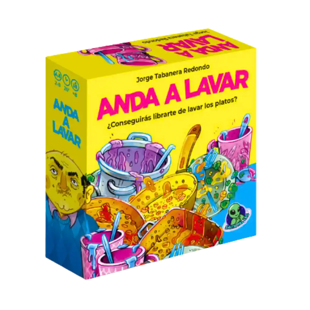 Juego De Mesa Anda A Lavar Platos Sucios Para Adultos